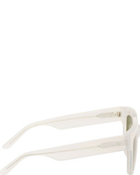 Lunettes de soleil blanches