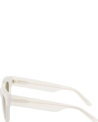 Lunettes de soleil blanches