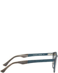 Lunettes de soleil bleu clair Rigards