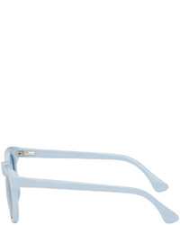 Lunettes de soleil bleu clair Dries Van Noten