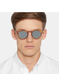 Lunettes de soleil bleu clair Oliver Peoples