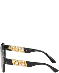 Lunettes de soleil bleu marine Versace