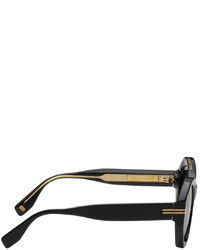 Lunettes de soleil bleu marine Marc Jacobs