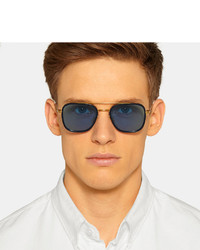 Lunettes de soleil bleues Thom Browne