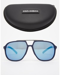 Lunettes de soleil bleues Dolce & Gabbana