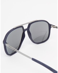 Lunettes de soleil bleues Dolce & Gabbana