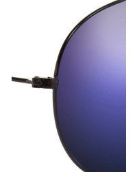 Lunettes de soleil bleues Victoria Beckham