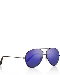 Lunettes de soleil bleues Victoria Beckham