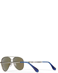 Lunettes de soleil bleues