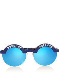 Lunettes de soleil bleues House of Holland