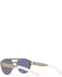 Lunettes de soleil bleues Mykita