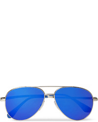 Lunettes de soleil bleues