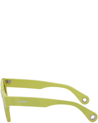 Lunettes de soleil chartreuses Jacquemus