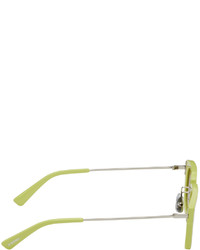 Lunettes de soleil chartreuses Jacquemus