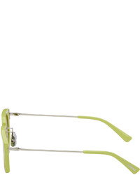 Lunettes de soleil chartreuses Jacquemus