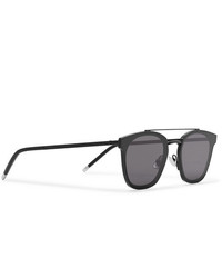 Lunettes de soleil gris foncé Saint Laurent