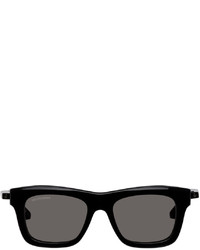 Lunettes de soleil gris foncé Balenciaga