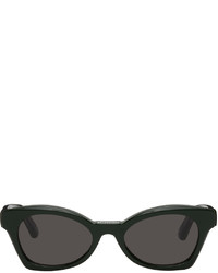 Lunettes de soleil gris foncé Balenciaga