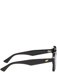 Lunettes de soleil gris foncé Bottega Veneta