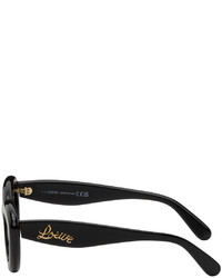 Lunettes de soleil gris foncé Loewe