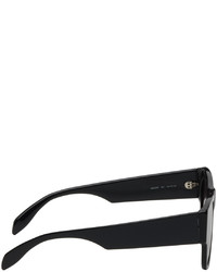 Lunettes de soleil gris foncé Alexander McQueen