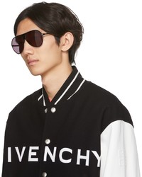 Lunettes de soleil gris foncé Givenchy