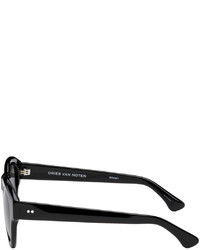 Lunettes de soleil gris foncé Dries Van Noten