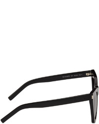 Lunettes de soleil gris foncé Saint Laurent