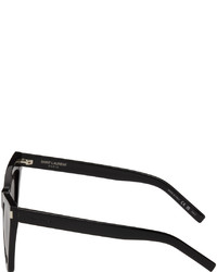 Lunettes de soleil gris foncé Saint Laurent