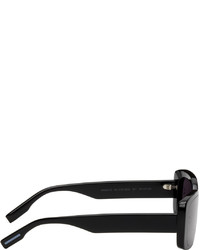 Lunettes de soleil gris foncé McQ