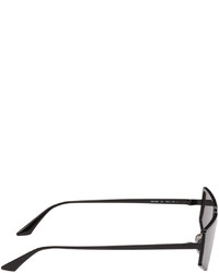 Lunettes de soleil gris foncé Balenciaga