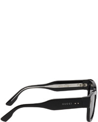 Lunettes de soleil gris foncé Gucci