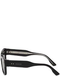 Lunettes de soleil gris foncé Gucci