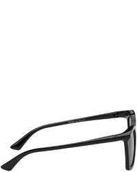 Lunettes de soleil gris foncé Balenciaga