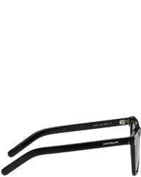 Lunettes de soleil gris foncé Montblanc