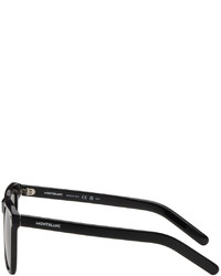 Lunettes de soleil gris foncé Montblanc