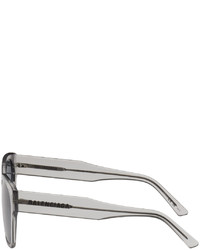 Lunettes de soleil gris foncé Balenciaga