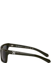 Lunettes de soleil gris foncé Off-White