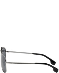 Lunettes de soleil gris foncé Versace