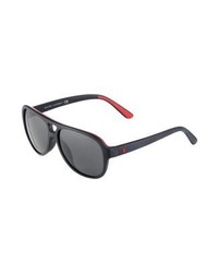 Lunettes de soleil gris foncé Ralph Lauren