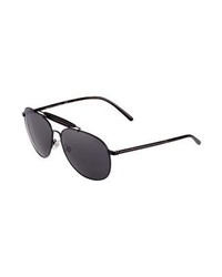Lunettes de soleil gris foncé Ralph Lauren