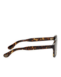 Lunettes de soleil grises Gucci