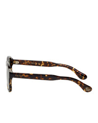 Lunettes de soleil grises Gucci