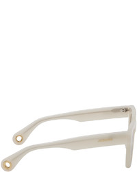 Lunettes de soleil grises Jacquemus