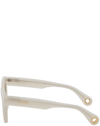 Lunettes de soleil grises Jacquemus