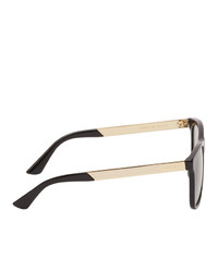 Lunettes de soleil grises Gucci