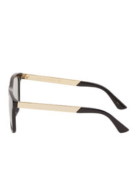 Lunettes de soleil grises Gucci