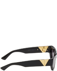 Lunettes de soleil grises Bottega Veneta