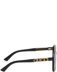 Lunettes de soleil grises Gucci