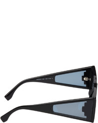 Lunettes de soleil grises Marcelo Burlon County of Milan